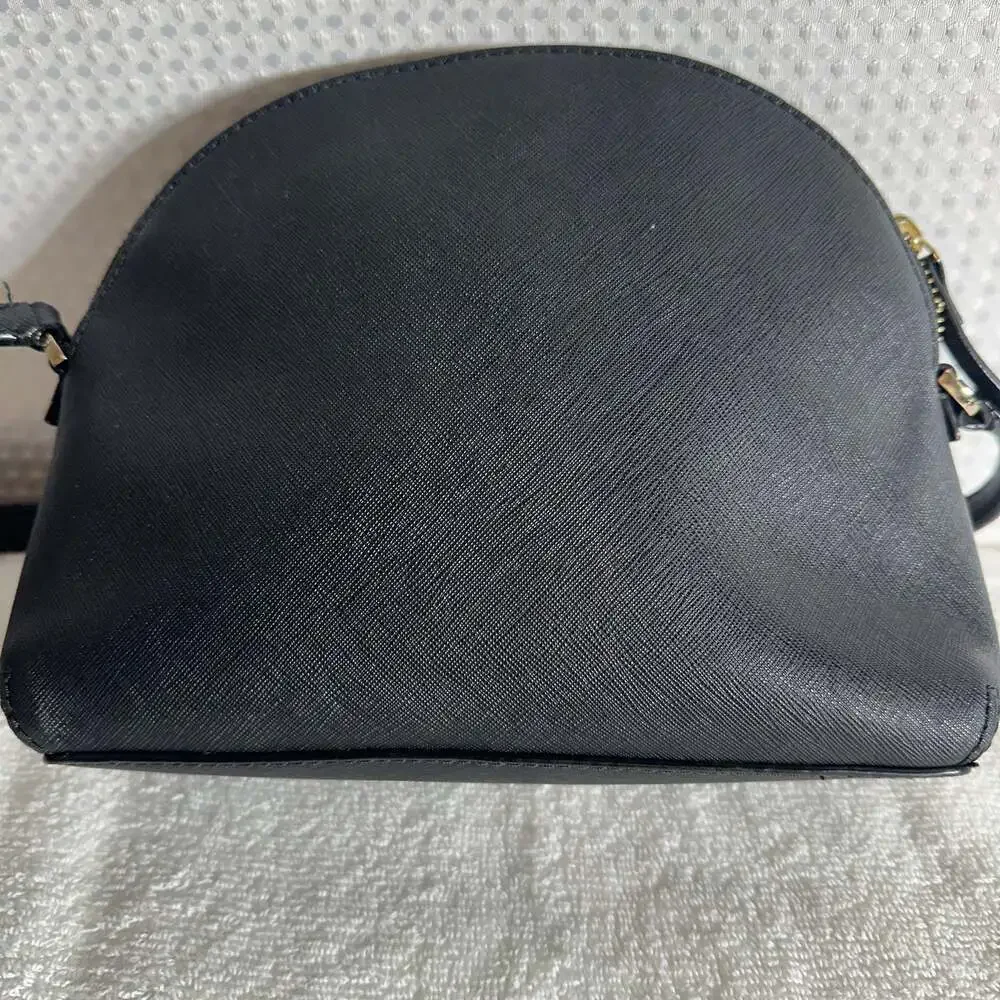 Kate Spade Cameron Street Large Hilli Saffiano Leather Crossbody Bag in Black